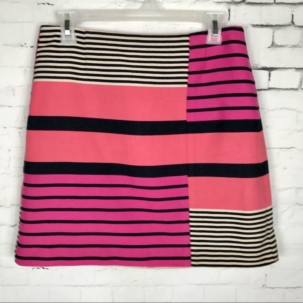 𝅺LOFT Stripped Skirt